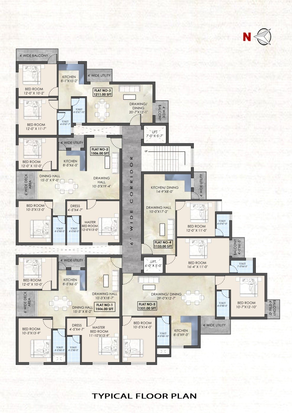 SUN DHANVANTRI Floor Plan